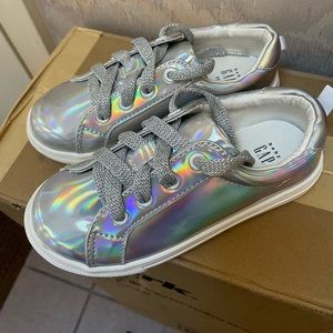 Holographic sneakers